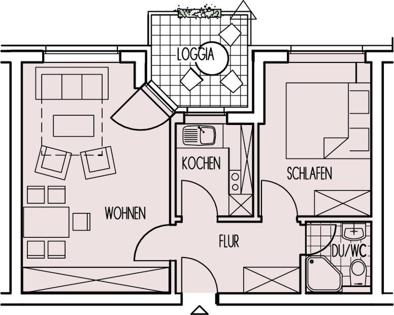 Apartmán Haus Am Kurpark Bad Driburg Exteriér fotografie