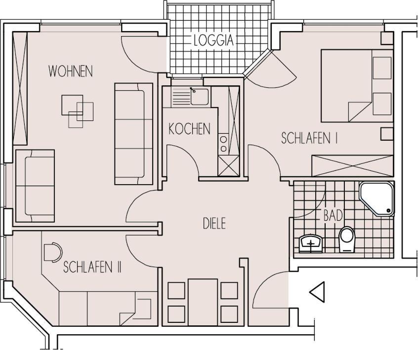 Apartmán Haus Am Kurpark Bad Driburg Exteriér fotografie