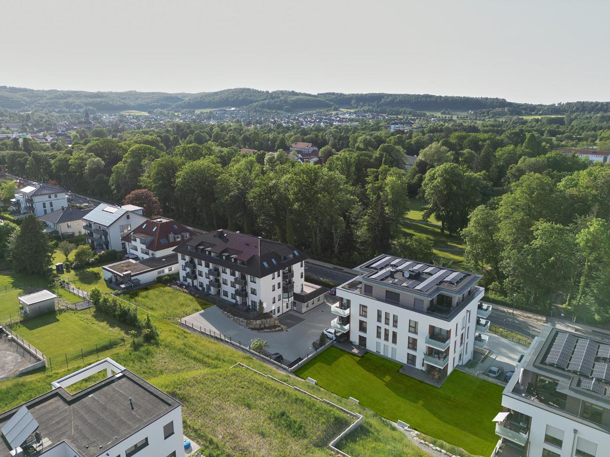 Apartmán Haus Am Kurpark Bad Driburg Exteriér fotografie